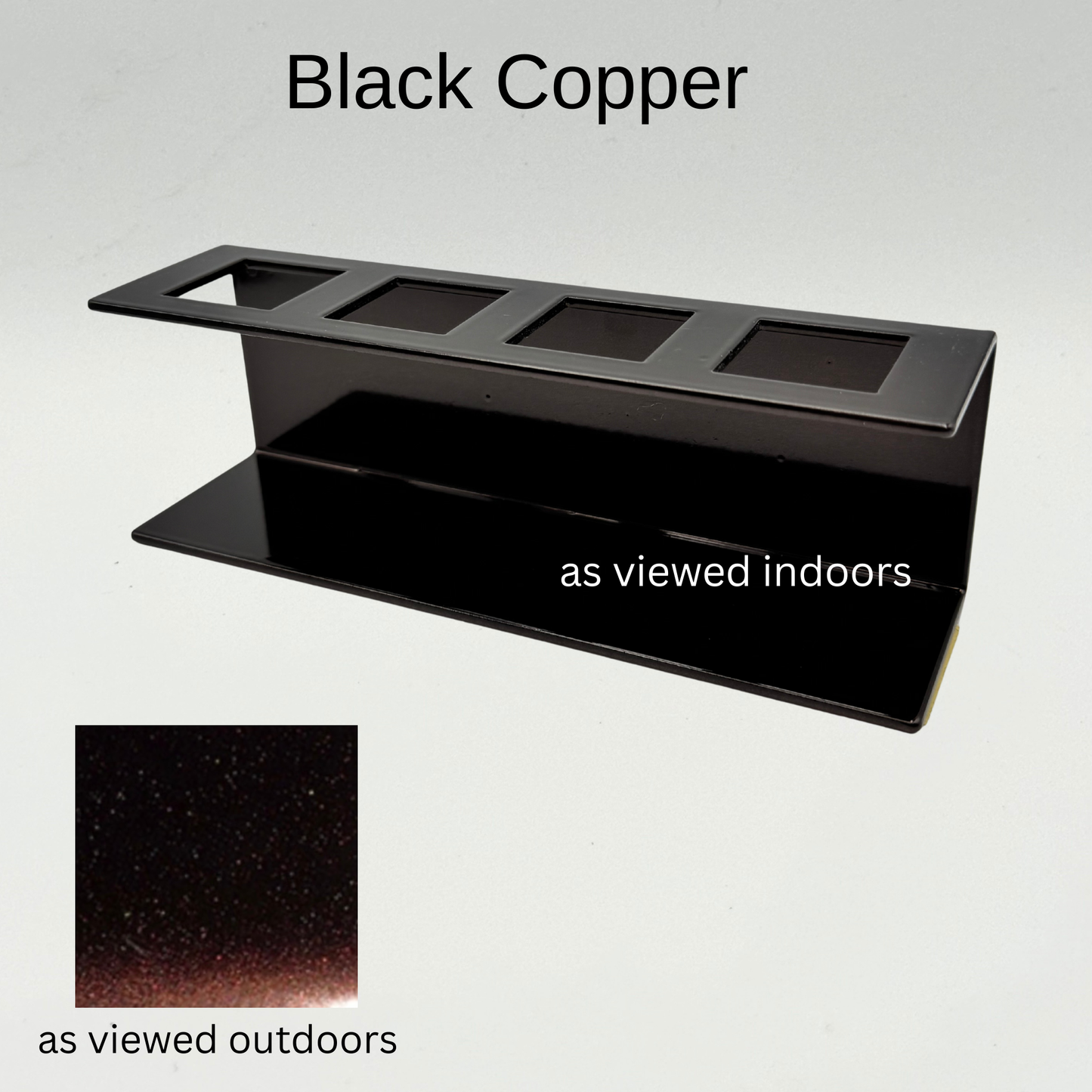 4 Slot Powder Coated Rack
